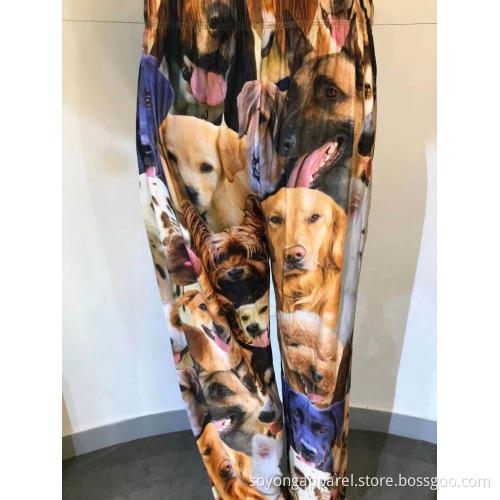 Men's Printed Lounge Pants Low MOQ
